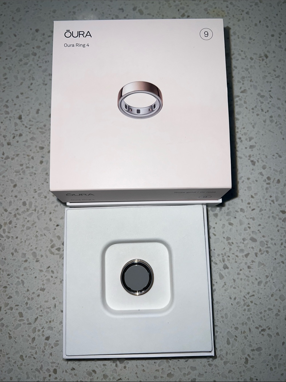 Oura Ring 4 Smart Ring in Rose Gold